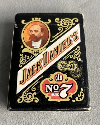 Jack Daniels Old No 7 Gentlemen's Playing Cards Poker Size Promo Deck (F2) - Image 1 of 2