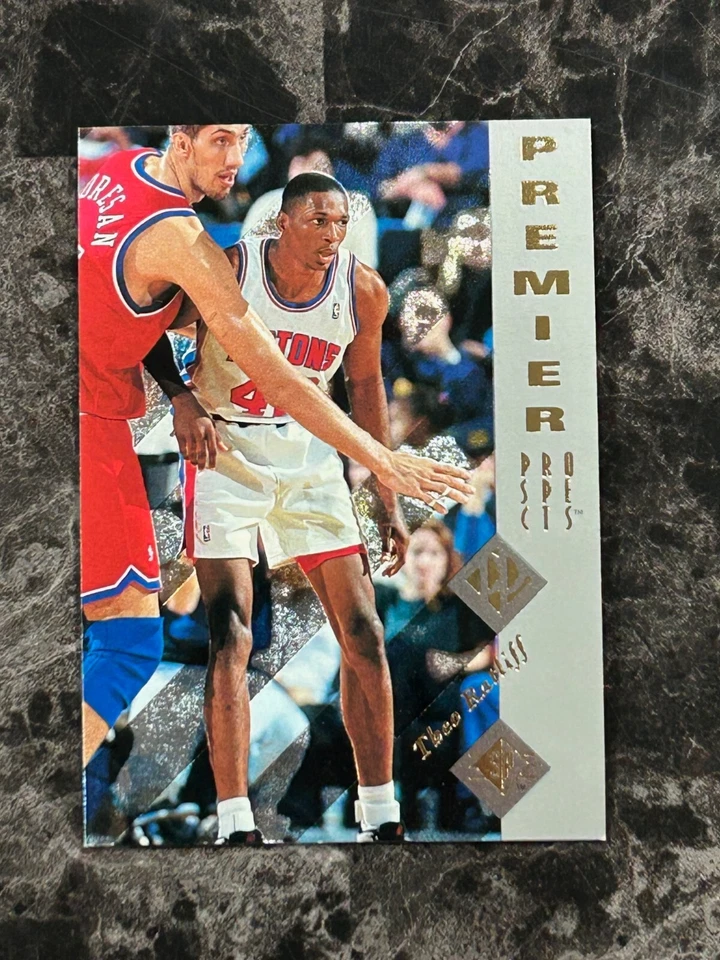 1995-96 SP - Premier Prospects Theo Ratliff #153 (RC) @QP04 - Image 1 of 1