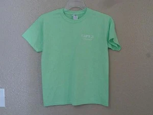 New Lopez Island Washington Youth Medium M (10/12) Neon Green Shirt - Picture 1 of 6