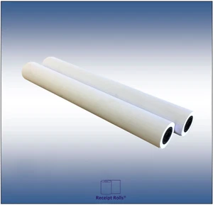 2 Rolls 42" x 300' 20# Bond Inkjet Plotter Paper Rolls for HP DesignJet 2" Core - Picture 1 of 5