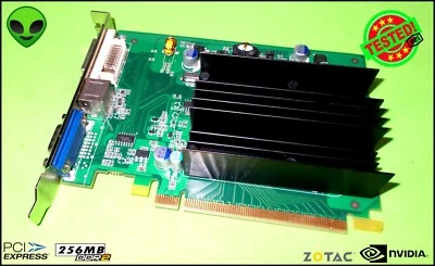 NVIDIA GEFORCE 7200GS 256 MB DDR2 ZOTAC SCHEDA VIDEO PCI EXPRESS #50040 - Immagine 1 di 2