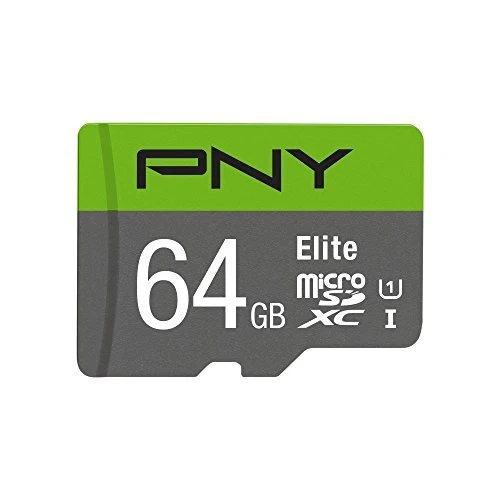 PNY Elite MicroSDXC Card w/ Adapter, Class 10 UHS-I, 64GB - Image 1 of 1