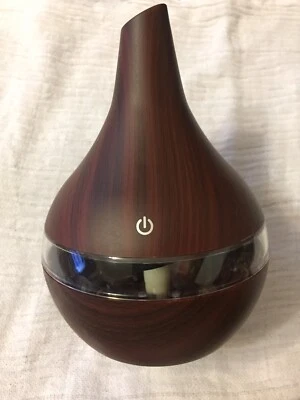 Ultraschall Luftbefeuchter 300ML Aroma Diffuser Aromatherapie LED Duftlampe  - Bild 1 von 2