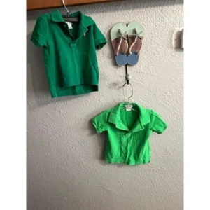 Boys Ralph Lauren polo green lot of two size 18 M - Picture 1 of 8