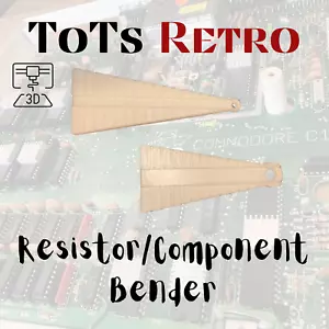 Strumento Resister Bender stampato in 3D usato per My Commodore Projects - Foto 1 di 1