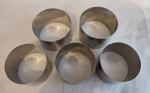 5 Miniformen - Original Lumara Backformen - Törtchen-Ausstecher - Ø 7 + 7,5 cm - Bild 1 von 5