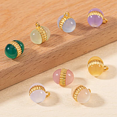 10pcs Resin Alloy Bead Shank Buttons Crafts Coat Clothing Repair Sewing Replace - Image 1 of 4