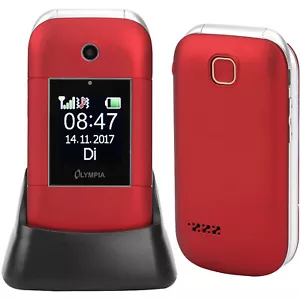 BNIB Olympia Janus 2G Red Single-SIM Factory Unlocked OEM Cellphone - Picture 1 of 3