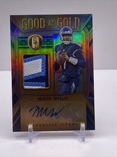 2023 Panini Gold Standard Malik Willis Patch Auto 10/24