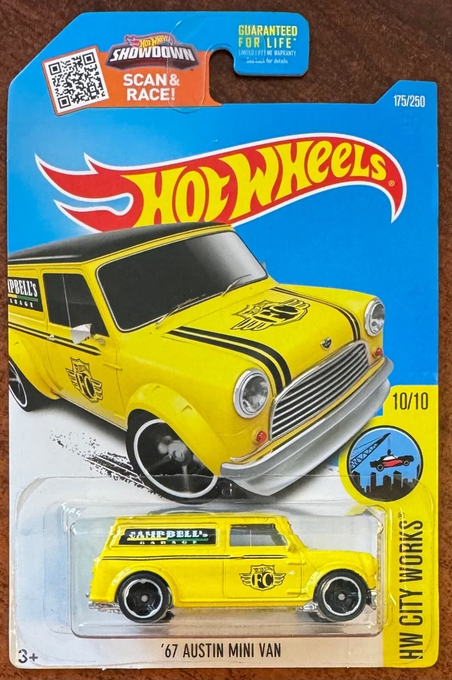 Mattel Hot Wheels HW City Works '67 Austin Mini Van #175 - Image 1 of 1