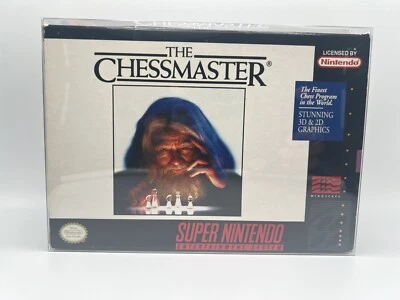Chessmaster (Super Nintendo Entertainment System, 1991) CIB VGC Great Shape! - Image 1 of 4