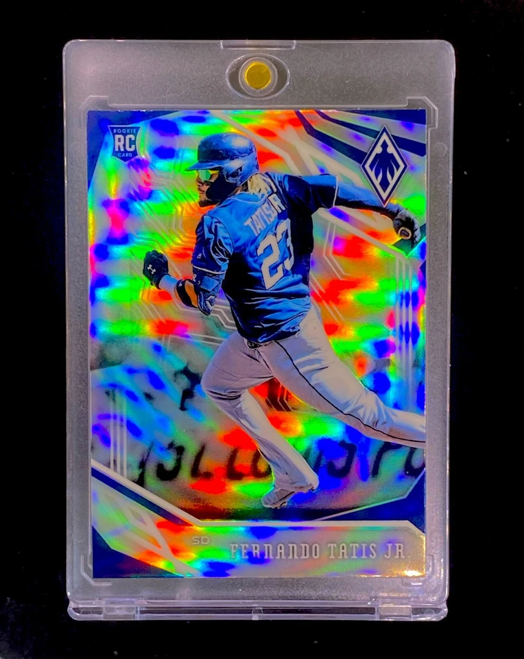 FERNANDO TATIS JR. ROOKIE PRIZM REFRACTOR SILVER Crusade SP Holo - PADRES - Image 1 of 4