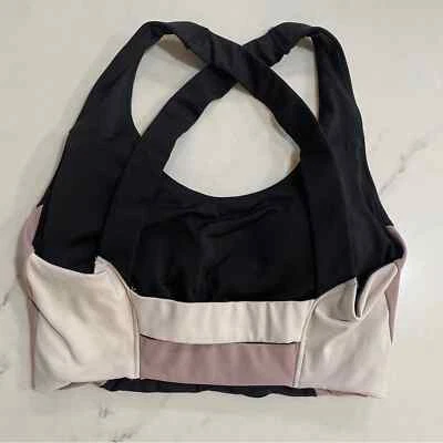 Gilly Hicks women’s sports bra size XS extra small Minimalist Neutral Foto 1 de 3