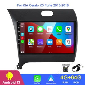 4+64GB Car Radio Stereo Android 13 For KIA Cerato K3 Forte 2013-2018 Carplay GPS - Foto 1 di 21