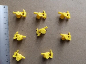 8 CANONS JAUNE MINIATURE RISK / M264 - Imagen 1 de 1