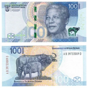 2023 South Africa P151 Mandela 100 Rand Banknote UNC NEW - Picture 1 of 1