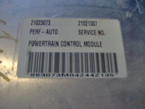 95 SATURN S AT POWERTRAIN CONTROL MODULE ECU EBX 21021307 OEM TESTED! - Picture 1 of 1