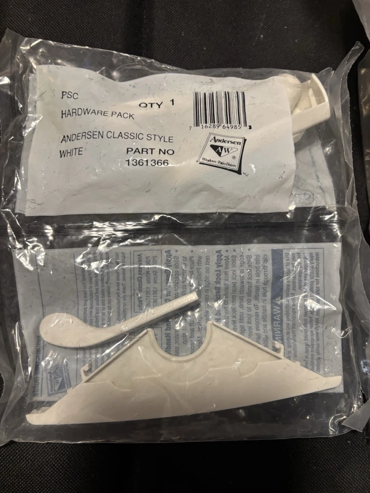 Andersen Casement Window Hardware Pack White  #1361366 New Classic Style - Image 1 of 1