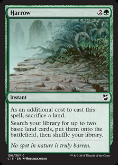 Harrow - Light Play MTG Commander 2018 - Image 1 of 1