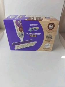 1 Pack of Swiffer Power Mop Wood Mopping Pads 5 Refill Pads DRT-6 New Sealed - Picture 1 of 7