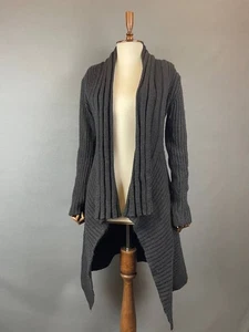 Miss Sixty Collection Damen Long Strickjacke Pullover Gr. L Schwarz Langarm Y2K - Bild 1 von 20