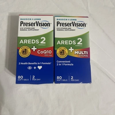 Variety Bausch + Lomb PreserVision Eye Vitamin & Mineral Sup. Exp. 7/26 y 8/26 Foto 1 de 4
