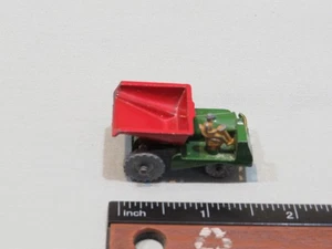 Vintage Matchbox Lesney #2A Muir-Hill Site Dumper Grigio Ruote in Metallo - Foto 1 di 5