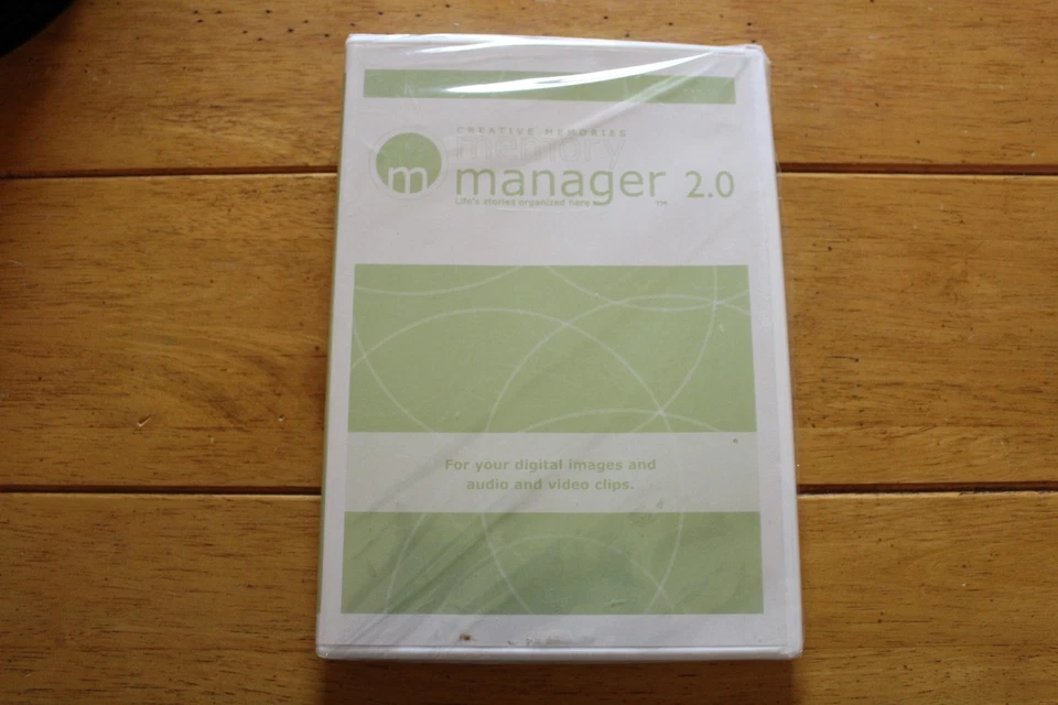 Creative Memories Memory Manager 2.0 Software for Digital Images Audio Video New - Image 1 of 2