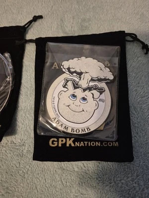 2023 GPK Nation Limited Edition Pink Adam Bomb Coin Numbered - Image 1 of 2