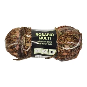 Sensations Rosario Multi Neutral Yarn Mini Boucle (3.5 oz, 100gr) #5 Bulky NEW - Picture 1 of 7
