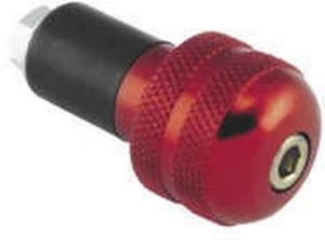 BikeMaster Anti-Vibration Bar Ends - 7/8in Red Motorcycle Street Bike 266006 - Picture 1 of 4
