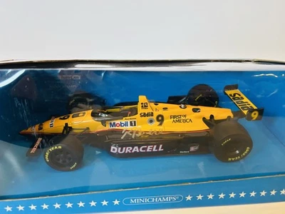 Raul Boesel signed 1993 #9 Duracell Lola Ford IndyCar 1/18 Minichamps Diecast - Image 1 of 4
