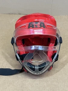 ATA Taekwondo Kickboxing Artes Marciales Cabeza Equipo Almohadillas Casco Adulto Talla XL Rojo - Imagen 1 de 9
