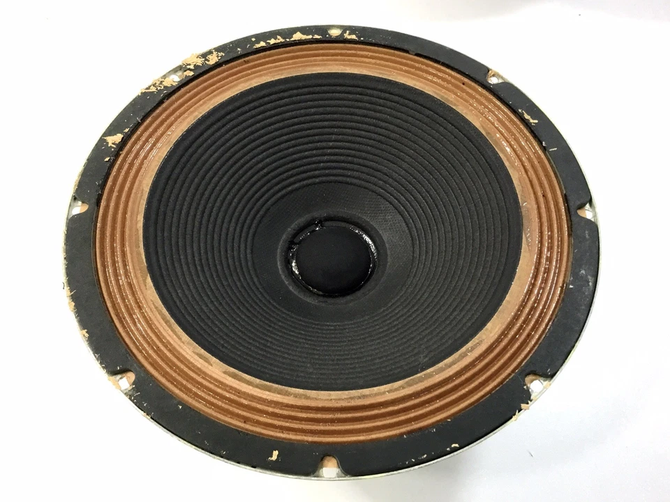 Динамик винтажный Fisher 10 дюймов вуфер G-103B 4 Ом протестирован воспроизводит идеально аудио - Изображение 1 из 4