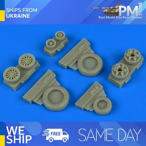 Ruedas ponderadas Wheelliant 148015 1/48 F-16I Sufa para Hasegawa - Imagen 1 de 2