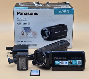 Panasonic HC-V250 HD Digital Camcorder Black Boxed. - Picture 1 of 10
