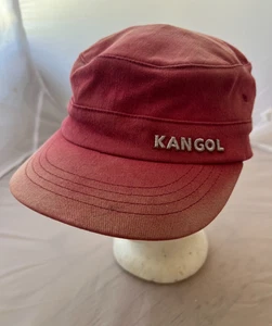 Kangol Cotton Twill Army Cap Flex Fit Hat Size XXL Worn Faded Distressed - Picture 1 of 13