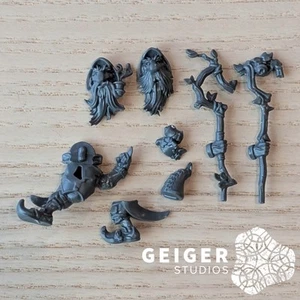 Warhammer Blood Bowl Gnome Team Bits | Glimdwarrow Groundhogs | Beastmaster Mini - Picture 1 of 2