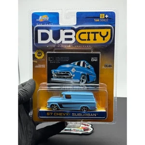 Jada Toys Dub City blau 1957 Chevy Surburban 1/64 Diecast - Bild 1 von 4