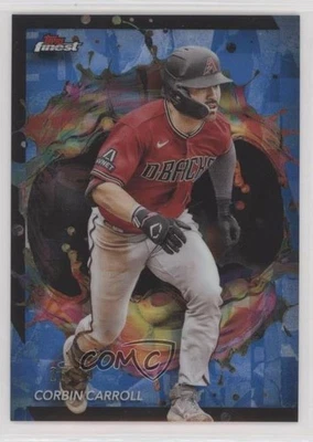 2024 Topps Finest Rare Blue Refractor /99 Corbin Carroll #280 - Image 1 of 2