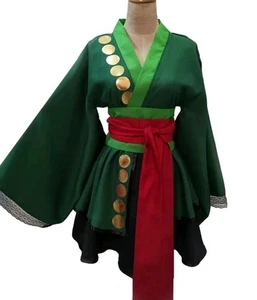 Anime Cosplay Kostüm Zoro Lolita Kimono Kleid vollständige Sets Halloween Größe Small - Bild 1 von 4