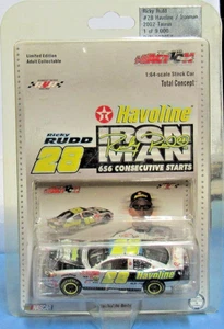 RICKY RUDD #28 HAVOLINE IRON MAN 2002 FORD TAURUS 1/9000 1:64 Stock Car MIP - Picture 1 of 2