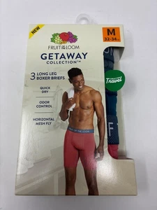 Fruit of the Loom Herren Boxershorts Getaway, leichter atmungsaktiver Stoff, - Bild 1 von 2