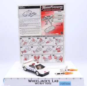 Prowl Deluxe 100% Complete Transformers Robots in Disguise 2001 Hasbro Figure - Picture 1 of 6