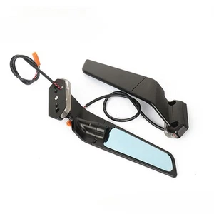 Rearview Mirrors with Light LED For Kawasaki Ninja 636 ZX-6R ZX6R 2019-2024 - Picture 1 of 9