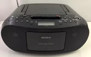 SONY Boombox CFD-S50 CD/Radio/Cassette All Work Great. Batteries or Plug It In - Picture 1 of 22