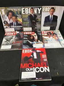 EBONY MAGAZINE, LOT OF 7, 2009-2012 - Picture 1 of 10