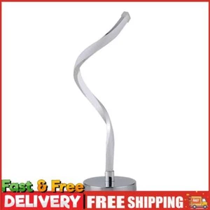 Desk Bedside Lamp Acrylic Metal Eye Protection Reading Learning White Warm - Picture 1 of 15