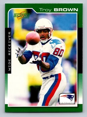 2000 Score #122 Troy Brown NM/MT - Image 1 of 2
