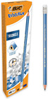 BIC Evolution Triangle HB Dreikant Bleistifte Mit Radiergummi - 12Er Pack